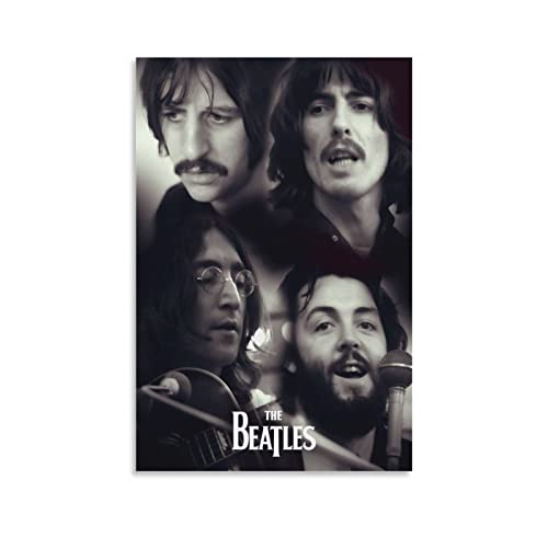 Poster de propagande The Beatles – Peinture décorative sur toile, affiches murales et image d’art – Décoration moderne… - Les Beatles, Paul McCartney, John Lennon, RIngo Starr, George Harrison Poster de propagande The Beatles - Peinture décorative sur toile, affiches murales et image d'art - Décoration moderne…