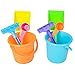 Mini Beach Bucket and Shovel Set - (Pack of 12) 3-1/4