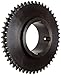 Martin Roller Chain Sprocket, Taper Bushed, Type C Hub, Double Strand, 08B Chain Size, For 2517 Bushing, 12.7mm Pitch, 95 Teeth, 63.5mm Max Bore Dia., 391.52mm OD, 108mm Hub Dia., 21.13mm Width