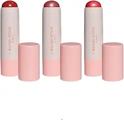 Blush Stick Multiuso 3 em 1, 7g, Cremoso, Alta Pigmentação, Maquiagem (06, Padrão)