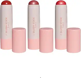 Blush Stick Multiuso 3 em 1, 7g, Cremoso, Alta Pigmentação, Maquiagem (04, Padrão)