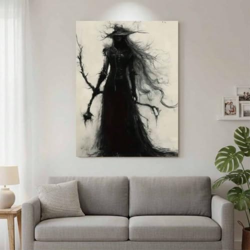 Cadeau d'Halloween original tableau Chapeau de magicien