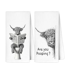 Funny Highland Cow Towels