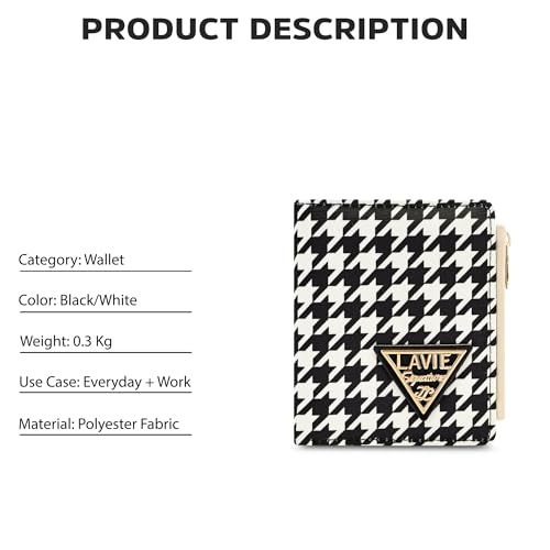 Image of Lavie Signature Women's Carson Printed Small Bifold Wallet | Gift for Women