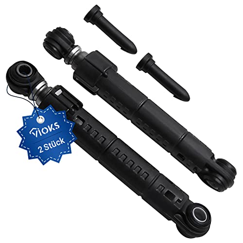 VIOKS 2x Stoßdämpfer Waschmaschine 90N Ersatz für Bosch Siеmens Neff 00448032 Quelle 02200590 Suspa Reibedämpfer - Vibrationsdämpfer Waschmaschine Avantixx Classix Extraklasse Logixx Maxx Siwamat