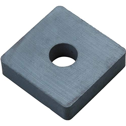 TRUSCO(トラスコ) フェライト磁石 40mmX40mmX10mm 10個入り TF40KA40-10P