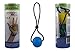 Secure Stress Balls on a String - for Stress Relief, Hand Exercise, Strengthening, Rehabilitation - Soft, Medium and Firm Stress Balls with Exercise Guide - No Falling or Rolling Away (3 Balls Set)