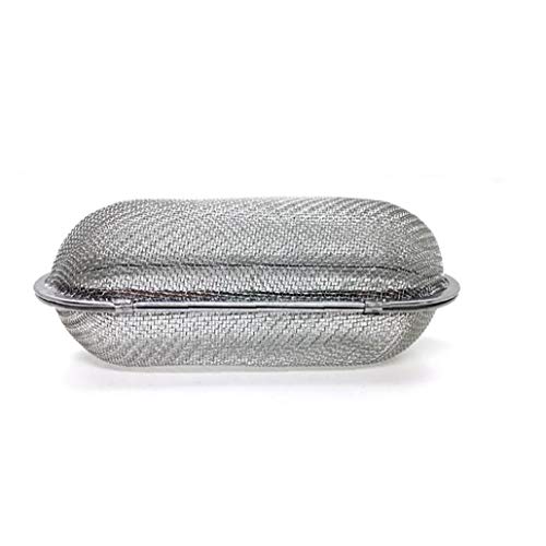 Tee-Ei aus Edelstahl, Tee-Ei, Gewürzsieb, Tee-Würzfilter, Küchenwerkzeug, Diffusor, oval Cover