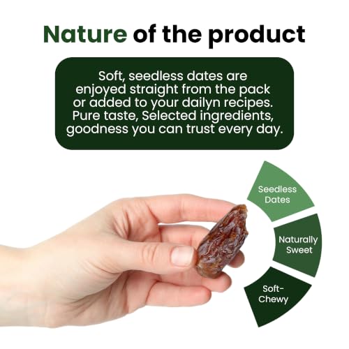 Image of Nutraj Seedless Arabian Dates 250g