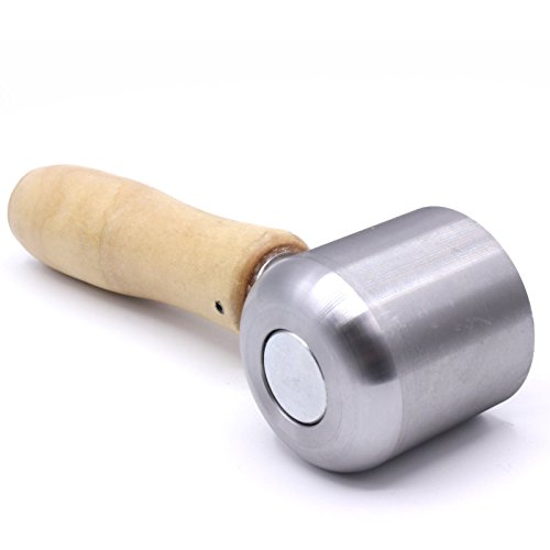 Profi Andrückrolle 50mm Metall Andrückwalze Andrück Rolle Folie Dachdecker für Föhn Heißluftgebläse Walze Schweißwerkzeug Schweißbahn Werkzeug