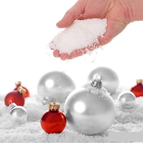 image for CoscosX 40 Pack SAP Magic Snow Instant Fake Fluffy Snow Powder Instant