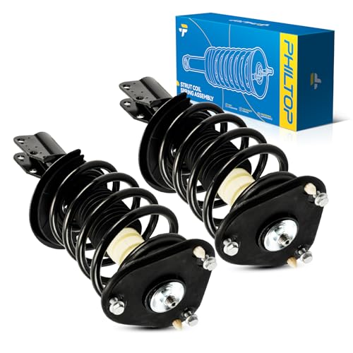 Image of PHILTOP Front Complete Struts Assembly with Coil Spring For 2000-2005 Buick LeSabre 2000-2005 Cadillac DeVille 2001-2003 Oldsmobile Aurora 171685 * 2-Quick Loaded Suspension