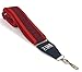 Vtar Banjo Strap - Red Celtic Hemp Strap Handmade with Vegan Leather
