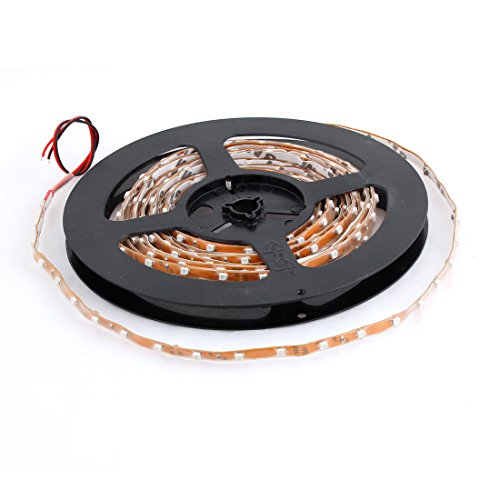 Ruilogod 12V 5m 3528 SMD 300 LED �h�� �t���L�V�u�� LED���C�g ���b�h