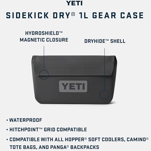 Image of YETI Sidekick Dry 1L Gear Case, Wetlands Brown