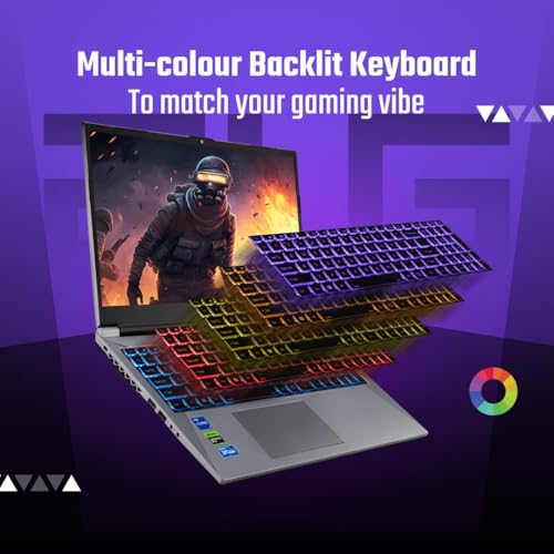 Image of acer ALG, 13th Gen Intel Core i5-13500H, NVIDIA GeForce RTX 3050-6GB DDR6, 16GB RAM, 512GB SSD, FHD 15.6 inch /39.62 cm, 144Hz, Windows 11 Home, Steel Gray, 1.99 KG, AL15G-53,Gaming Laptop