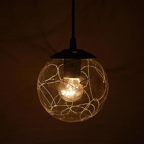 Image of Mahganya Decoration New Fancy Modern Ceiling Lamp for Living Room, Office,Bedroom Lamp with All Fixtures and Fitting Rounf Clear