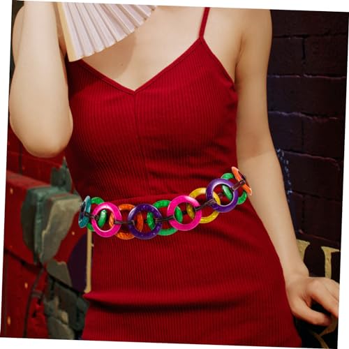 Multi-colored Waist Belt for Women Tie Back Decorative Rope Belt Fashionable Accessory for and Skirts for Parties and Festivals4