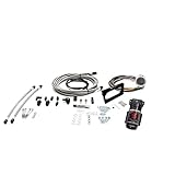 Nitrous Express Stage 2 Boost Cooler Fit 2005-2010 Ford Mustang Gt 4.6L Forced Induction Water-Methanol Injection Kit (Stainless Steel Braided Line, 4An Fittings) SNO-2130-BRD-T