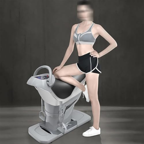 Máquina eléctrica de equitación simulada 3D, equipo de fitness para cintura, piernas y caderas con 20 velocidades ajustables miniatura 1
