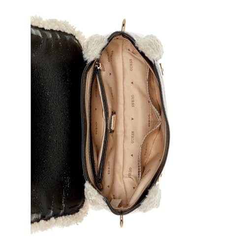 Image of GUESS Womens Davika Flap Shoulder Bag | Flap
