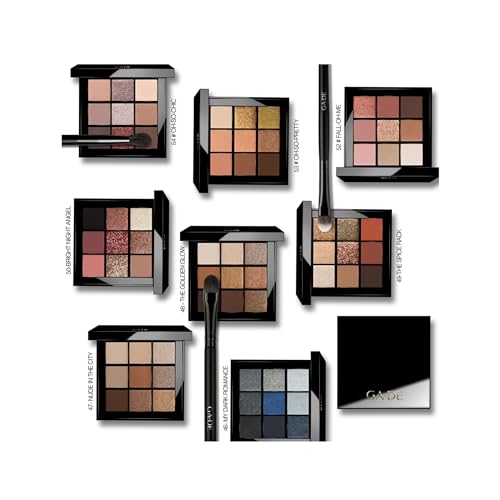 Image of GA-DE Velveteen Eyeshadow Palette 46 My Dark Romance 8.1 gm