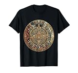Calendario Maya Antiguo Maya Azteca Piedra Solar Mexicana Azteca Camiseta