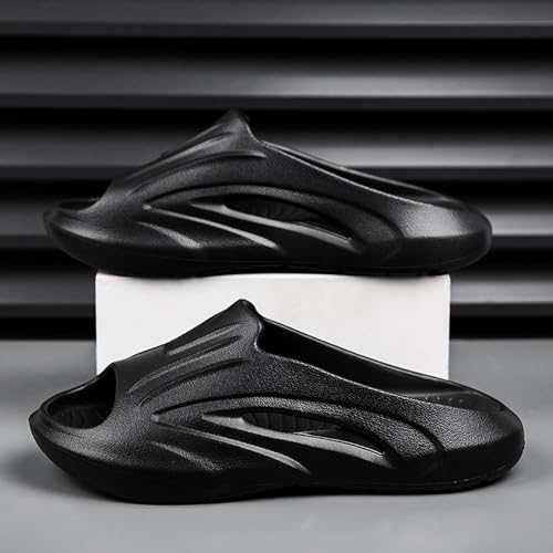 Men's Summer One word Drag Non slip Beach Sandals Thick soled Sandals Perfect for Family, Beach, and Travel2