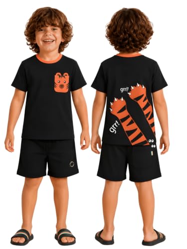 Image of Pilolo Kids Soft Cotton Lycra Pocket T-Shirt for Boy