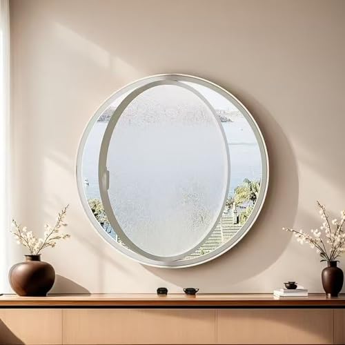 Ventanas redondas para cobertizo abatible de aluminio y vidrio templado deslizante 4