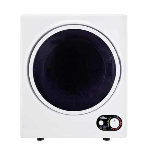 Willow WTD25 2.5kg Freestanding Vented Tumble Dryer Compact and Portable, 3 Temperature Settings,...