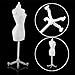 White 8.8inch Doll Dress Form Clothing Clothes Gown Display Mini Mannequin Model Stand D0C for Doll Display Holder Toy