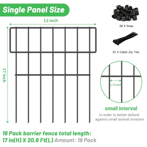 19 Pack Animal Barrier Fence #TOP1