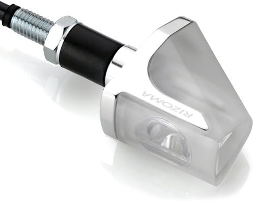RIZOMAFR025A 'ZERO 11' LED Turn Signal (SILVER)