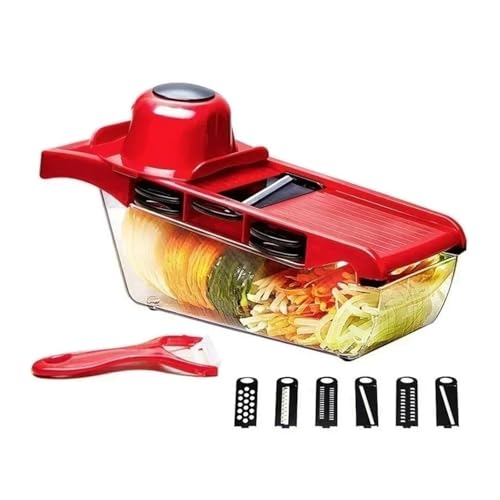 Cortadora y ralladora de verduras de acero inoxidable miniatura 5