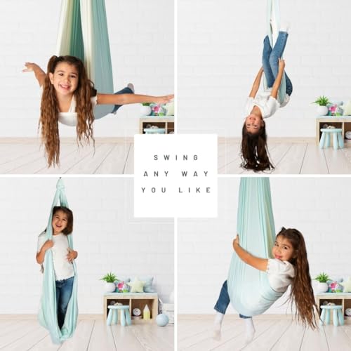 Inspire Innovations 0001 Double Layer Kids Sensory Swing Indoor & Outdoor thumb #4