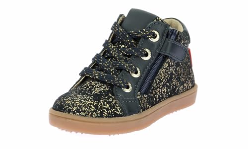 Kickers Unisex Kinder Welly Sneaker, Marineblatt, 28 EU