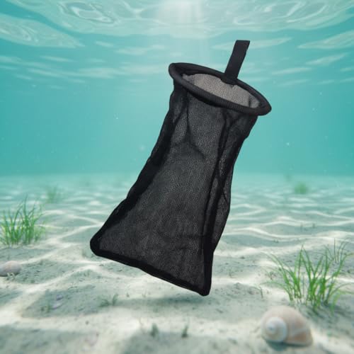 SturdyShape Bolsa para Almejas con Malla y Cintura, Equipo de Cesta con Anillo Rígido y Mosquetón - Redes para Pesca para Recolección de Almejas y Conchas 6.6 x 14.9 in miniatura 5