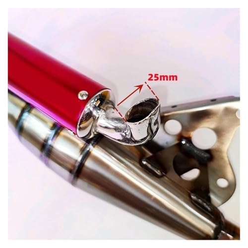 Tuyau d'échappement moto silencieux pour réparer votre scooter Yamaha JOG 50cc