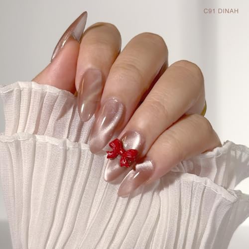 Esmaltes gel magnético Coquette Silk cat eye 6 colores 15ml miniatura 6