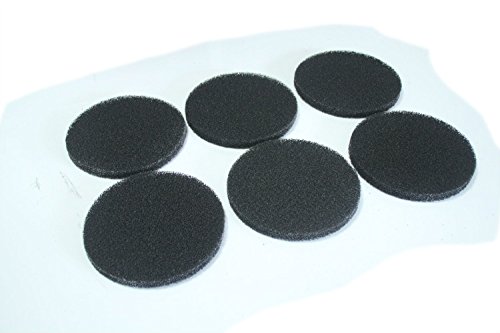 LTWHOME Activated Carbon impregnated Filter Pads Suitable Fit for Fluval FX5 / FX6 Filters(Pack of 6 LTWHOME Activated Carbon impregnated Filter Pads Suitable Fit for Fluval FX5 / FX6 Filters(Pack of 6