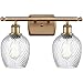 Innovations 516-2W-BB-G292-LED Salina 2 Bath Vanity Light Part of The Ballston Collection, Brushed Brass