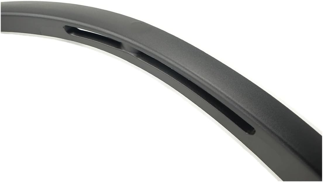 Car Front Wheel Eyebrow Arch Compatible for Tesla Model X 2022 2023 2024 Flare Fender Molding Trim Left Right 1078207-00-F 1078209-00-F(Red)