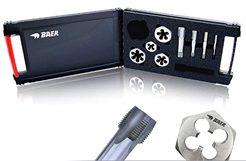 BAER HSS-Gewindebohrer UNF 1/2“ X 20 Zoll – Für Bohrfuttergewinde – Rechtsgewinde Qualität