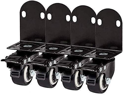 Roulette pivotante universelle anti-bruit pour chaise de bureau avec frein L