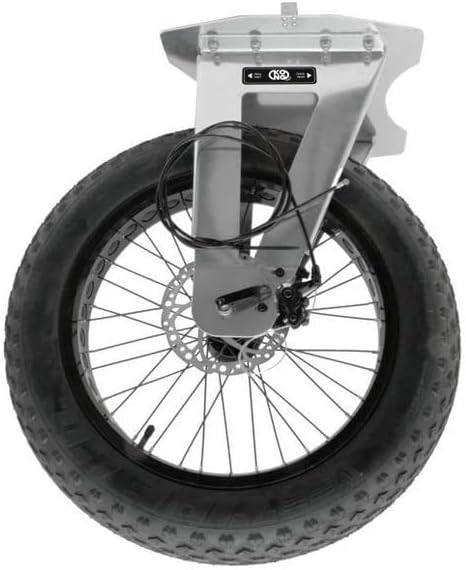 Kong Italy 911 Wheel – Lightweight Wheel Kit for 911 Armor and Hive Stretchers with 20" Fat Tire, Mechanical Disc Brake, and Quick-Attach Handles