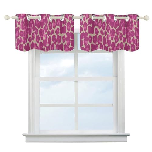 2 paneles de cenefa de cortina de estilo asiático morado para ventanas 3