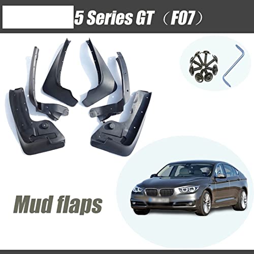 Garde-boue pour BMW Série 5 GT F07 : kit bavettes avant arrière Gran Turismo