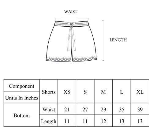 Image of B STORIES Women's Viscose Printed Lounge Culotte Shorts (Pack of 2)
