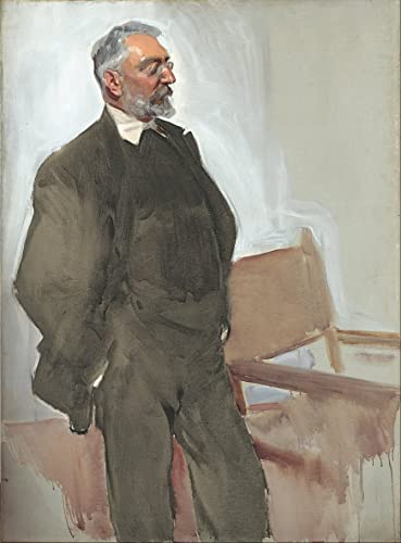 Affiche toile portrait d'Unamuno par Joaquín Sorolla decoración mural